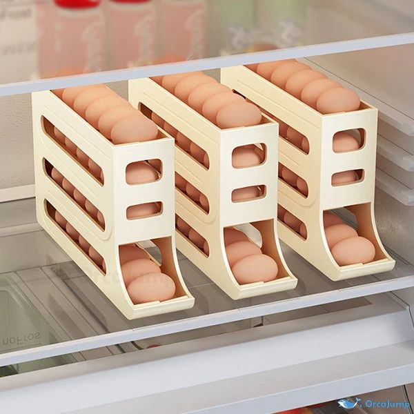 AutoRoll Egg Storage Rack: The Smart Solution for Modern Kitchen Organization