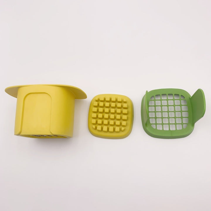 5-in-1 Vegetable Chopper & French Fry Cutter - Quick Dice & Slice