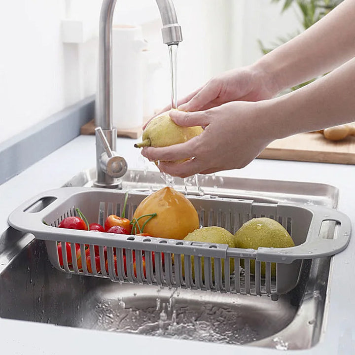 FlexiDrain Pro: Expandable Sink Organizer