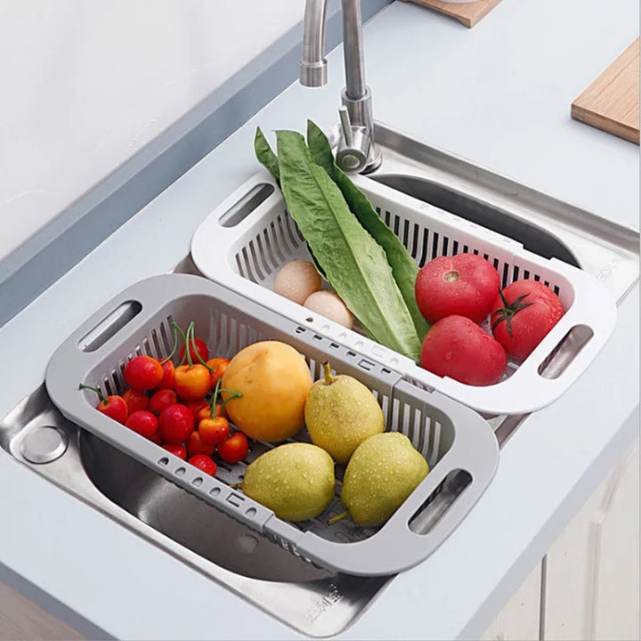 FlexiDrain Pro: Expandable Sink Organizer